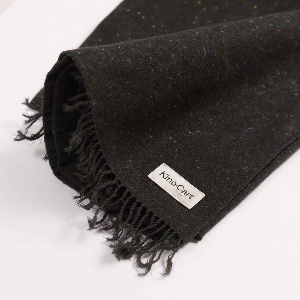 Premium Bannu Black Woollen Shawl for gents