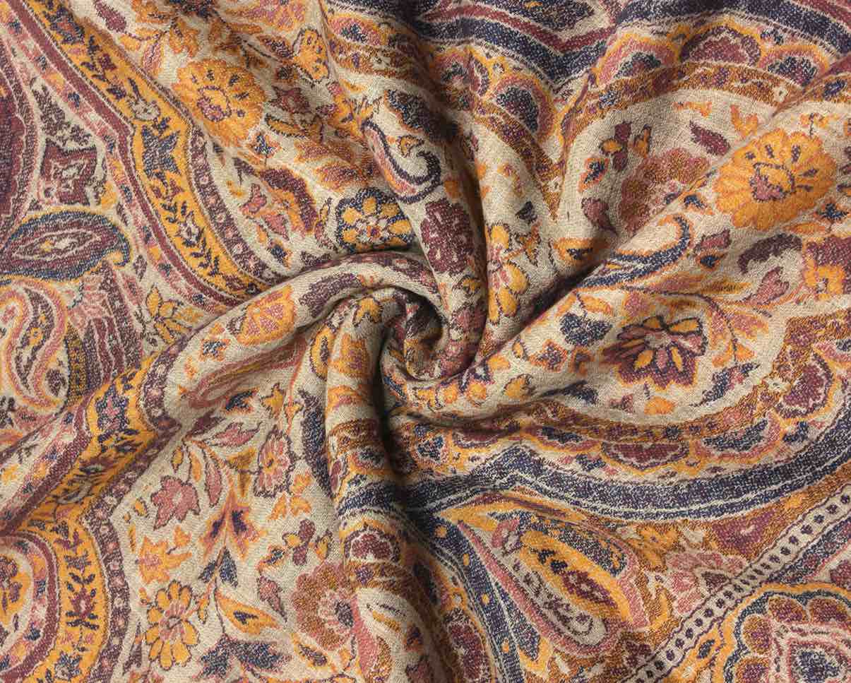 Brown Pashmina Front image