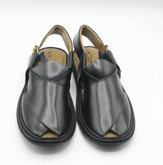 Peshawri Chappal Round Shape With Medicated Sole