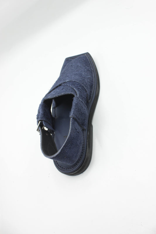 Blue Sabar Peshawar Shoes – Premium Quality Handmade Traditional Footwear