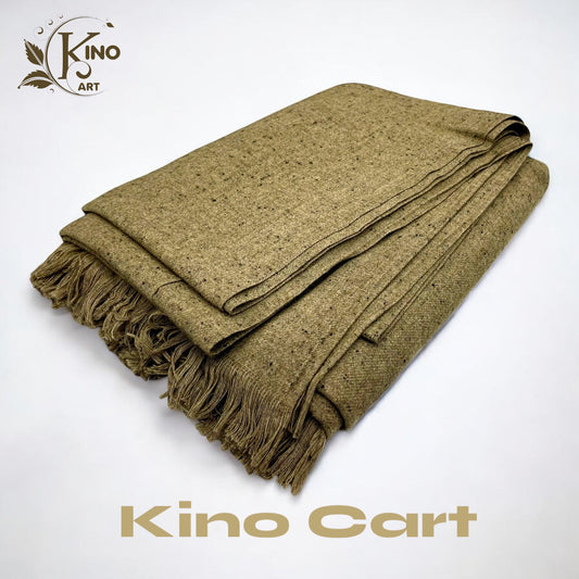 Premium Brown Pashmina Woollen Shawl for Men - Kino Cart