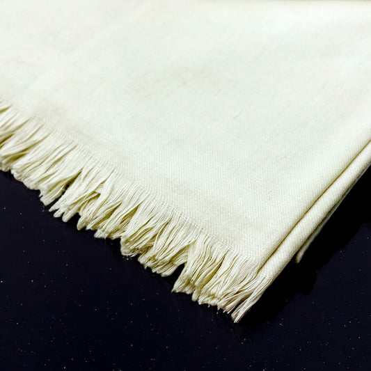 Off-White Premium Wool Shawl | Pashmina | Cashmere |