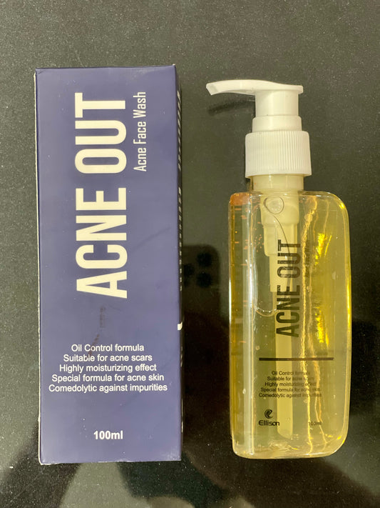 🧼 Acne Out – Anti-Acne Face Wash | Oil Control & Moisturising Formula 🧼