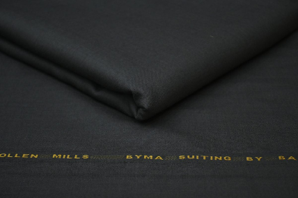 Bannu Woollen Special Byma Fabric – Premium Black, White, Off-White & Blue Wool by Bannu Woollen Mills