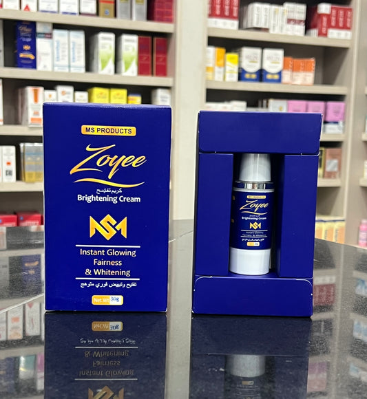 MS Zoyee Brightening Cream | Instant Glow & Fairness | US Formula | Dermatologist Approved | Dr. Kino & Dr. Musa