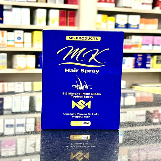 MS MK Hair Spray | 5% Minoxidil with Biotin | Hair Regrowth Treatment | US Formula | Dr. Kino & Dr. Musa