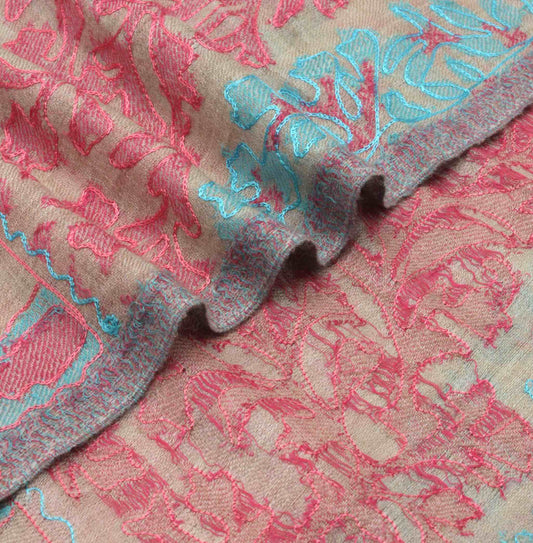 Elegant Ladies Kalamkar Pashmina Shawl – Handcrafted Luxury