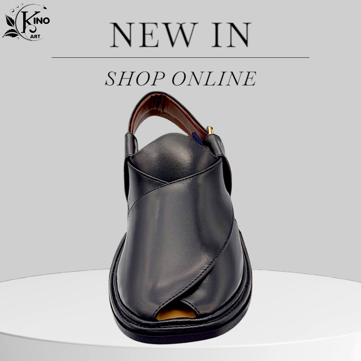 Peshawri Chappal Round Shape With Medicated Sole