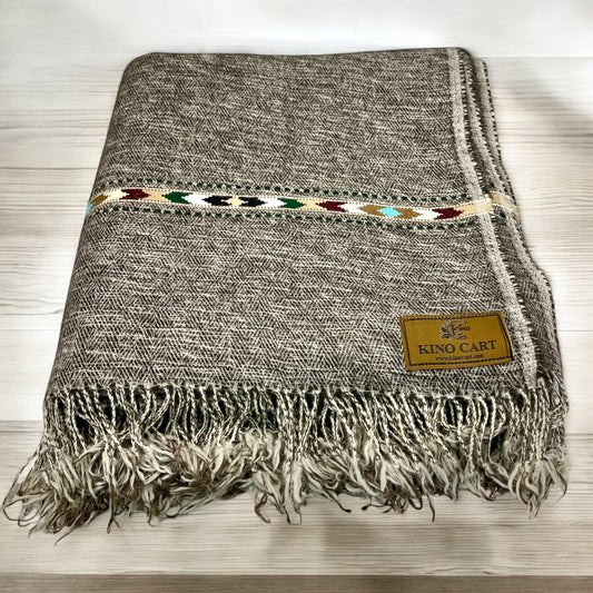 Gents Luxury Grey Woollen Shawl – Swati Wool Premium Fabric | 10% More Discount on Advance Payment