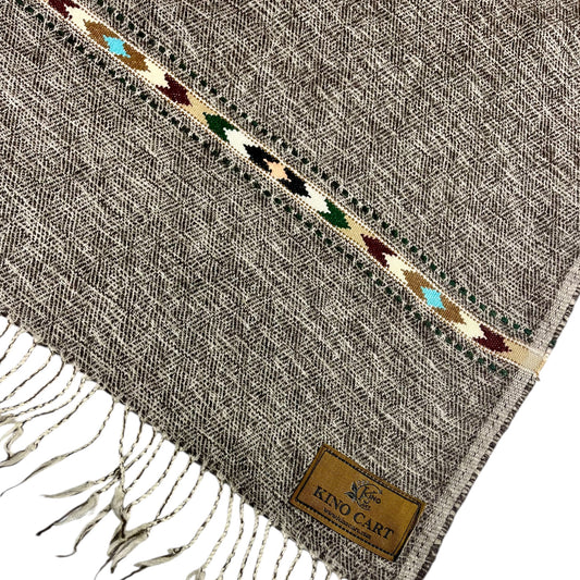 Gents Luxury Grey Woollen Shawl – Swati Wool Premium Fabric | 10% More Discount on Advance Payment