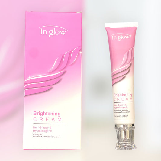 ✨ In Glow – Brightening Cream | Non-Greasy & Hypoallergenic Formula ✨
