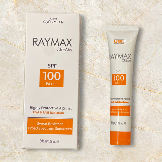 🧴 Raymax Cream – SPF 100 | Broad Spectrum, Sweat-Resistant Sunscreen 🧴