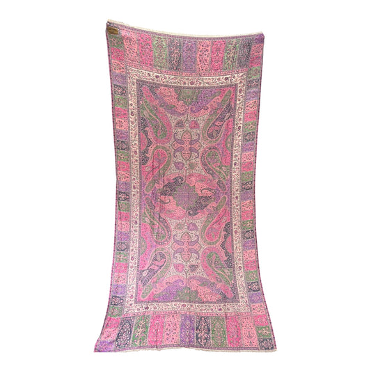 Pink Kani Pashmina Shawl – Soft, Lightweight & Elegant Handmade Luxury