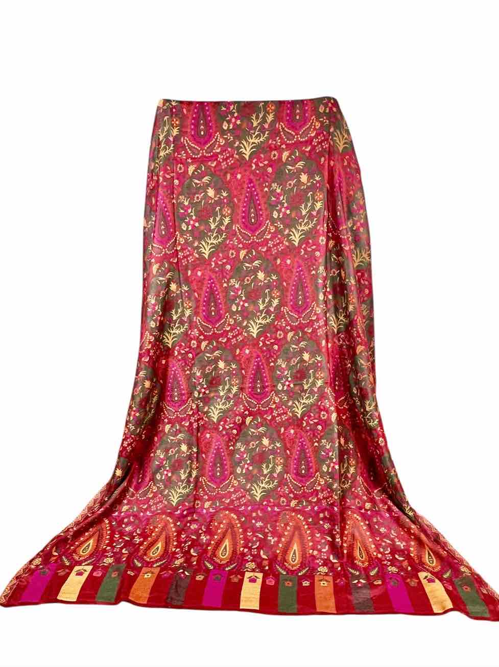 Crimson Red Kani Pashmina Shawl – Handwoven Cashmere Winter Shawl by Kinocart | Premium Kashmiri Kani