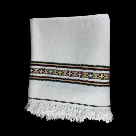 Swati Woollen Shawl – Australian Lamb Wool 72 Grade | Extra Lightweight 9x4 ft Gents Shawl