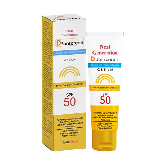 D Sunscreen Cream – SPF 50 | Broad Spectrum Protection